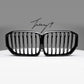 BMW X5 G05 gloss black kidney grille OEM look fit 2018 2019 plus