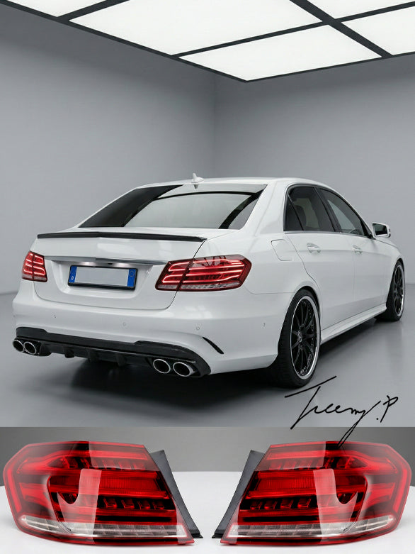 Mercedes E Class W212 LED outer rear tail lights pair 2013–2016
