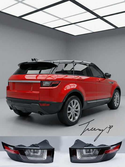 UK spec LED rear tail light brake lamp installed on a 2011-2020 Range Rover Evoque L538