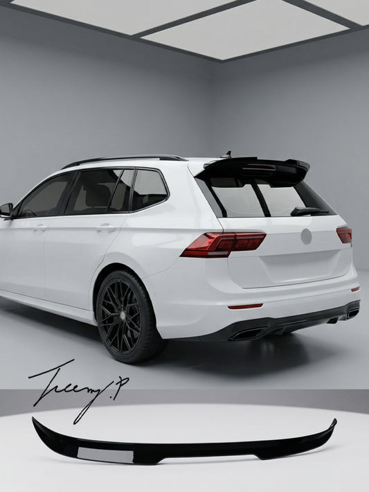 VW Tiguan MK2 gloss black rear roof spoiler wing 2016 to 2023
