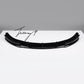 Gloss black front lip splitter for BMW 4 Series F32 F33 F36 2013 to 2020

