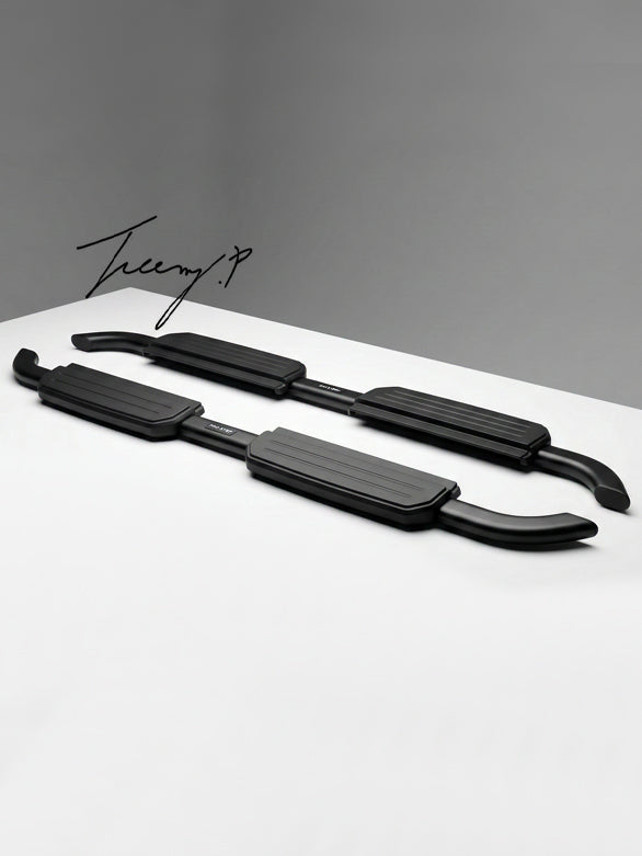 Land Rover Defender 110 L663 black running board side steps 2020+
