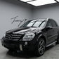 Mercedes ML W164 aluminium silver running boards side steps 2005–2011
