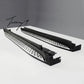 Mercedes ML W164 aluminium silver running boards side steps 2005–2011
