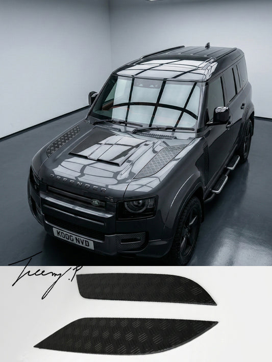 Land Rover Defender 110 L663 bonnet vents pair for 2020 to 2023 models
