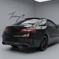 Mercedes E Class C238 A238 E53 look rear diffuser with tail pipes 2017 to 2023
