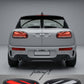 Smoked LED rear tail light lamps assembly installed on a 2015-2024 MINI Cooper Clubman F5