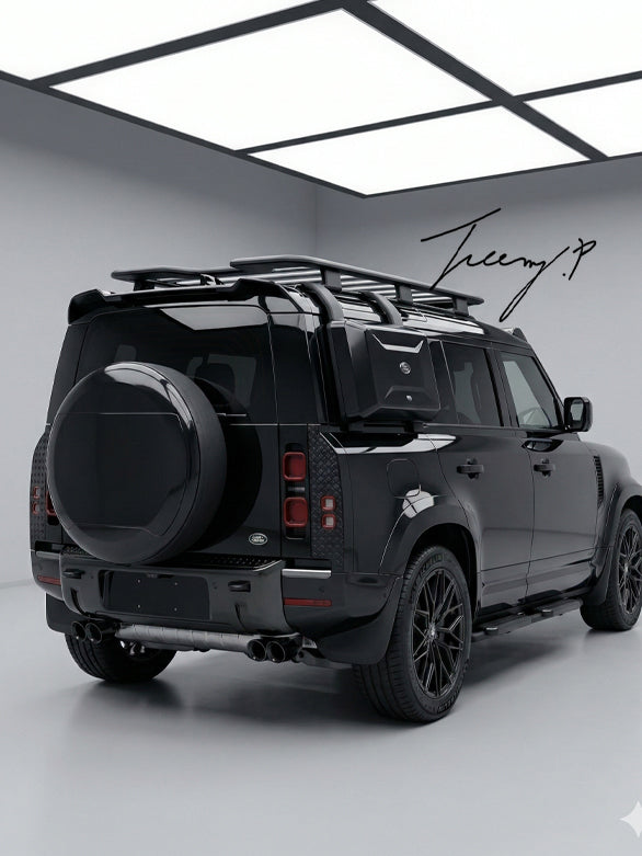 Land Rover Defender 110 L663 rear bumper moulding trim kit 2020 to 2023
