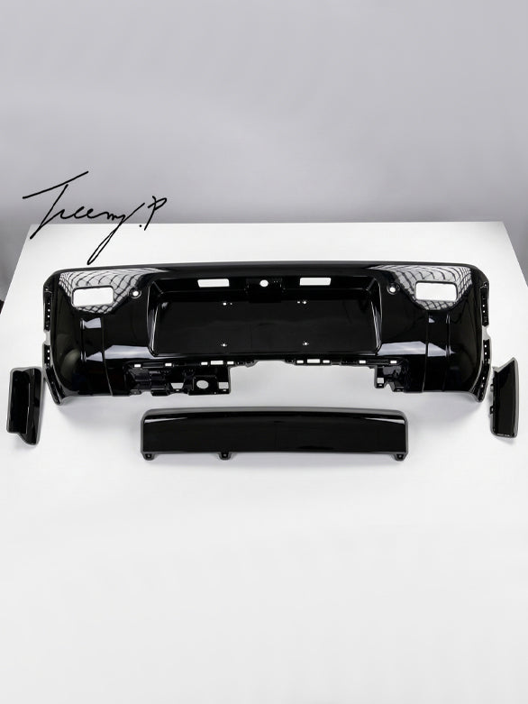 Land Rover Defender 110 L663 rear bumper moulding trim kit 2020 to 2023
