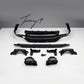 AMG GLC63 conversion rear diffuser with black pipes for Mercedes GLC Coupe C253 2016 and newer
