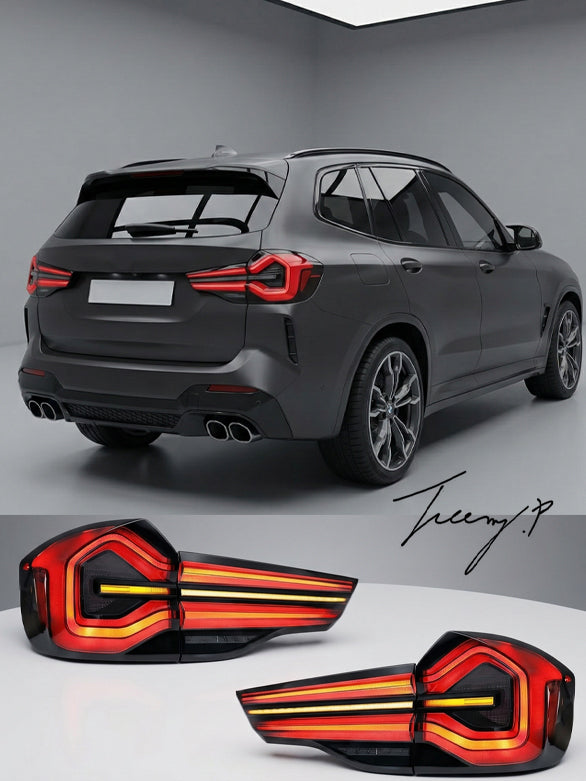 BMW X3 G01 G08 2017+ replacement tail rear lights 4PCS 2022 style LED upgrade
