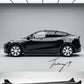 Tesla Model Y 2022-2024 Gloss Black Side Skirt