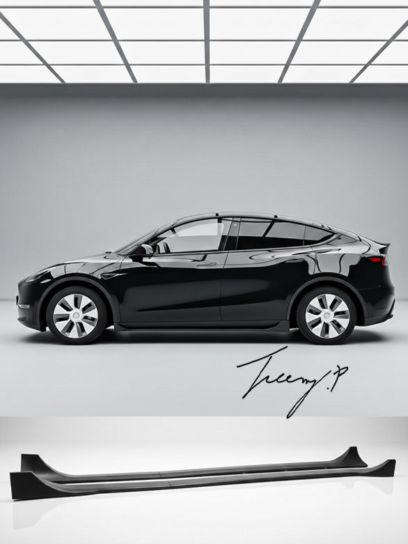 Tesla Model Y 2022-2024 Gloss Black Side Skirt