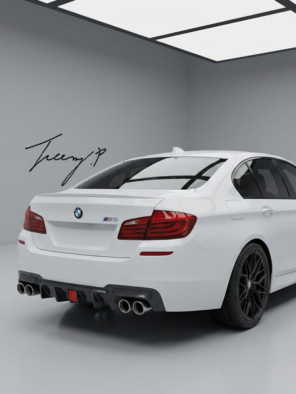 BMW 5 Series F10 F11 M Sport M5 rear diffuser F1 bodykit for 2010 - 2017 models
