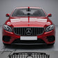Black chrome GT Panamericana style front grille for Mercedes E Class W213 2016 to 2020
