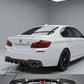 BMW 5 Series F10 F11 M Sport M5 rear diffuser F1 bodykit for 2010 - 2017 models
