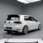 VW Golf MK7 MK7.5 R GTD gloss black OSIR style rear roof boot lip spoiler sporty aggressive upgrade
