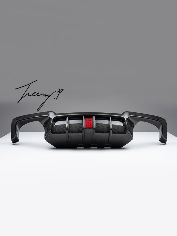 BMW 5 Series F10 F11 M Sport M5 rear diffuser F1 bodykit for 2010 - 2017 models
