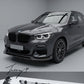 BMW X4 G02 X3 G01 M Performance carbon look front lip splitter spoiler 2018+
