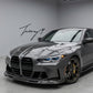BMW M3 G80 M4 G82 G83 carbon fibre look front splitter 2021+
