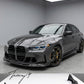 BMW M3 G80 M4 G82 G83 carbon fibre look front splitter 2021+
