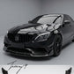 Mercedes AMG C63 C63S W205 Brabus style carbon fiber front splitter 2014–2021
