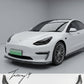 Tesla Model Y carbon fiber look front splitter spoiler 2021–2025
