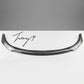 Tesla Model Y carbon fiber look front splitter spoiler 2021–2025
