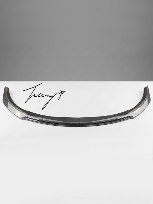 Tesla Model Y carbon fiber look front splitter spoiler 2021–2025
