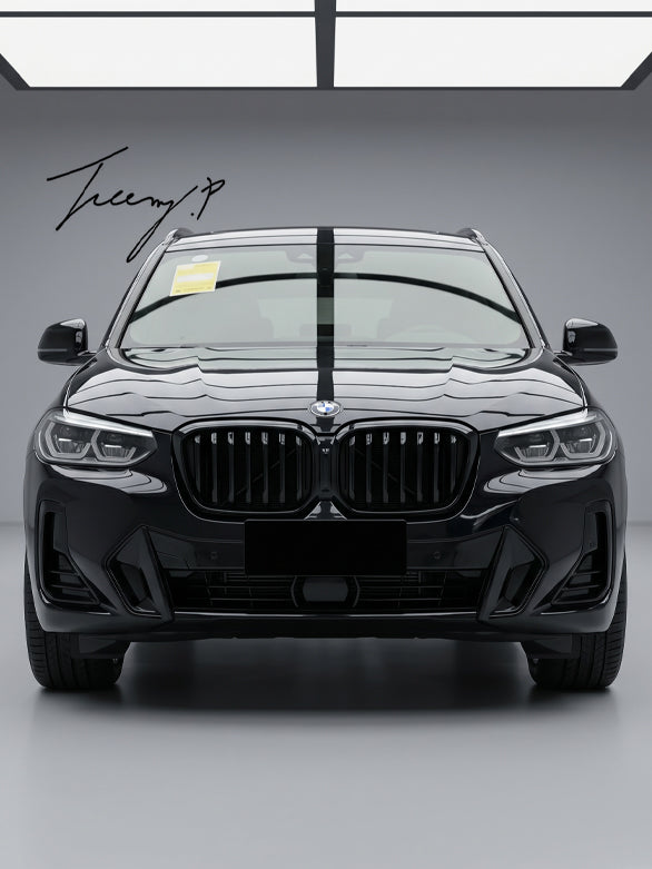 BMW X3 G01 X4 G02 LCI double slat kidney grille set fit 2022 plus