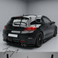 VW Scirocco MK3 gloss black rear diffuser add on 2008 to 2014