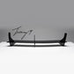 VW Scirocco MK3 gloss black rear diffuser add on 2008 to 2014
