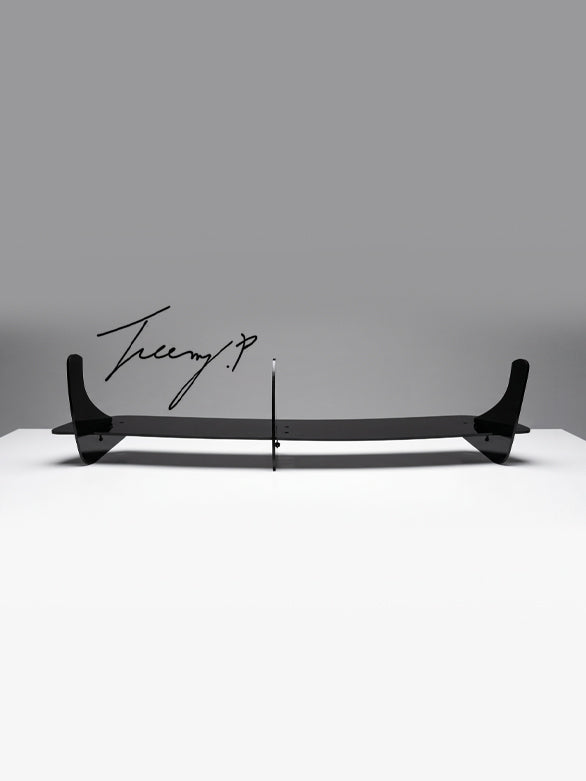 VW Scirocco MK3 gloss black rear diffuser add on 2008 to 2014