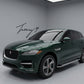 Jaguar F Pace running boards original OE style 2016+
