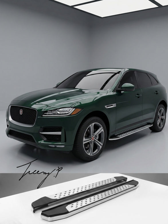 Jaguar F Pace running boards original OE style 2016+
