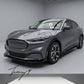 Ford Mustang Mach E front spoiler lip splitter body kit gloss black 2020+
