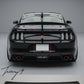 Ford Mustang GT350 style gloss black rear trunk spoiler wing for 2015–2020 models
