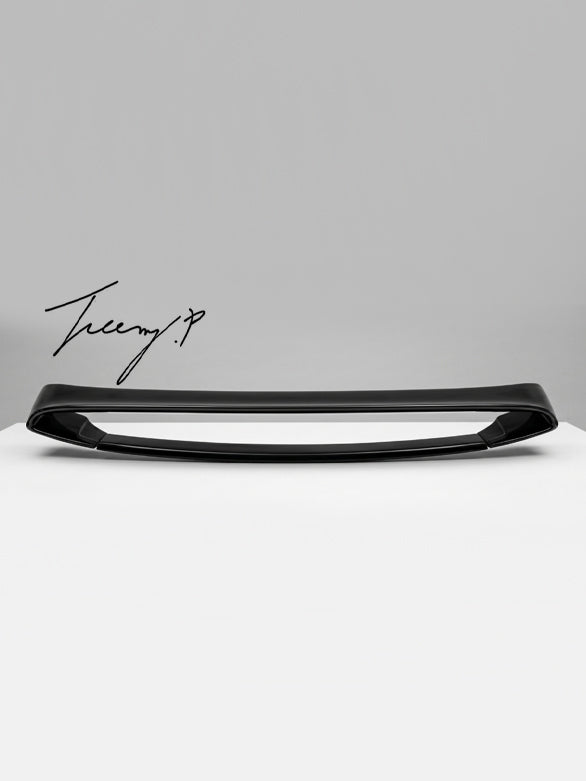 Ford Mustang GT350 style gloss black rear trunk spoiler wing for 2015–2020 models
