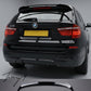 BMW X3 F25 rear roof spoiler M Performance style black fit 2011 to 2017