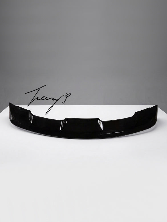Ford Mustang Shelby GT500 style gloss black rear spoiler wing lip kit for 2015–2023 models
