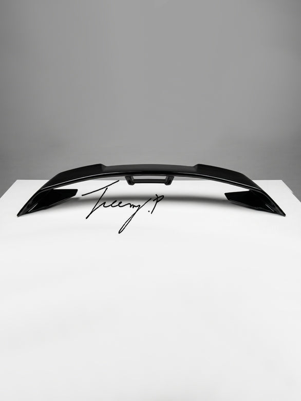 Ford Mustang 2015 to 2022 GT style rear spoiler wing gloss black ABS
