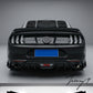Ford Mustang 2015 plus GT style gloss black rear boot spoiler wing lip body kit
