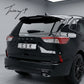 Ford Kuga MK3 2019 plus rear roof spoiler gloss black
