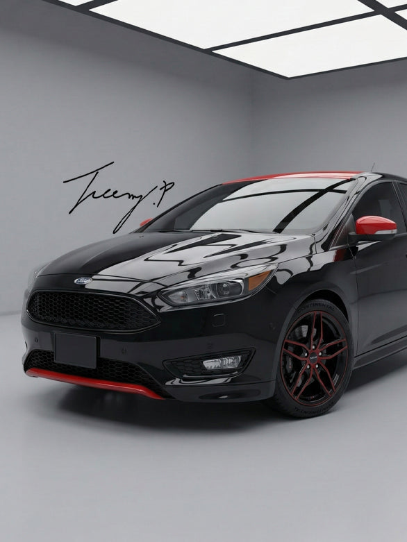Ford Focus MK3 2015 to 2018 honeycomb mesh front bumper centre grille
