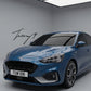 Ford Focus MK4 2018 to 2021 ST style gloss black mesh front grille
