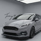 Ford Fiesta MK8 ST ST Line 2017 to 2021 front splitter bumper lip body kit

