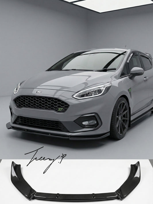 Ford Fiesta MK8 ST ST Line 2017 to 2021 front splitter bumper lip body kit
