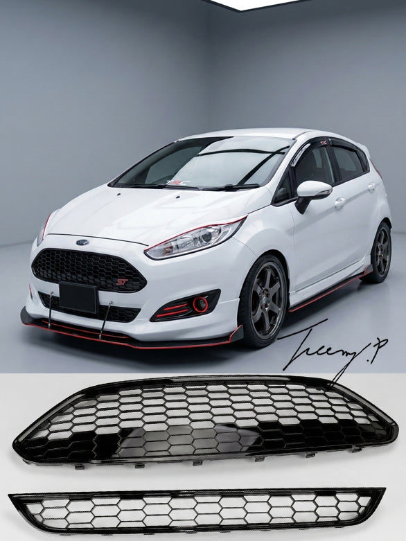 Ford Fiesta Zetec S MK7.5 2013 to 2017 bumper upper and lower grille
