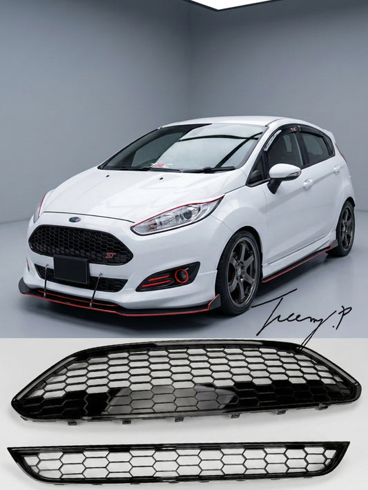 Ford Fiesta Zetec S MK7.5 2013 to 2017 bumper upper and lower grille
