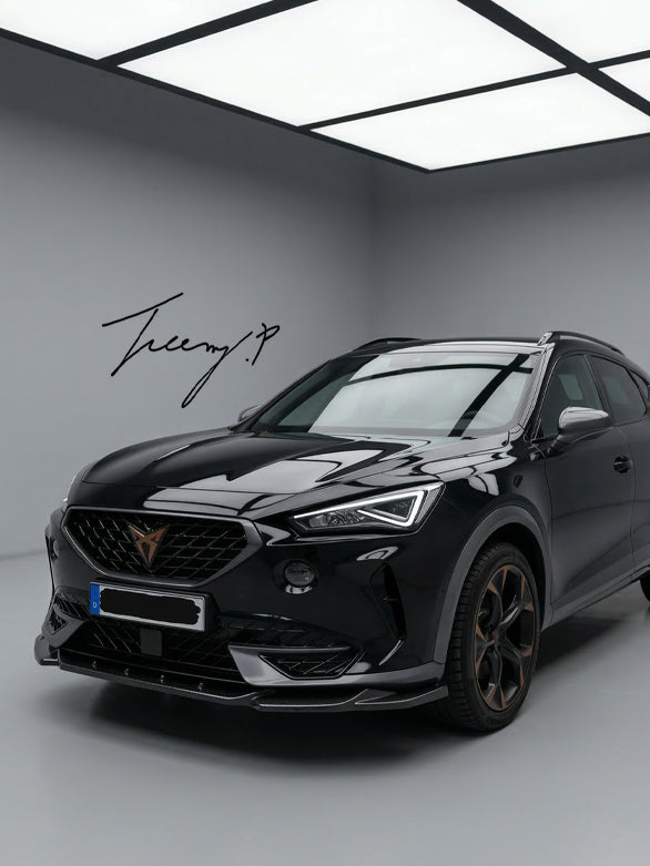 CUPRA Formentor 2020+ gloss black front splitter
